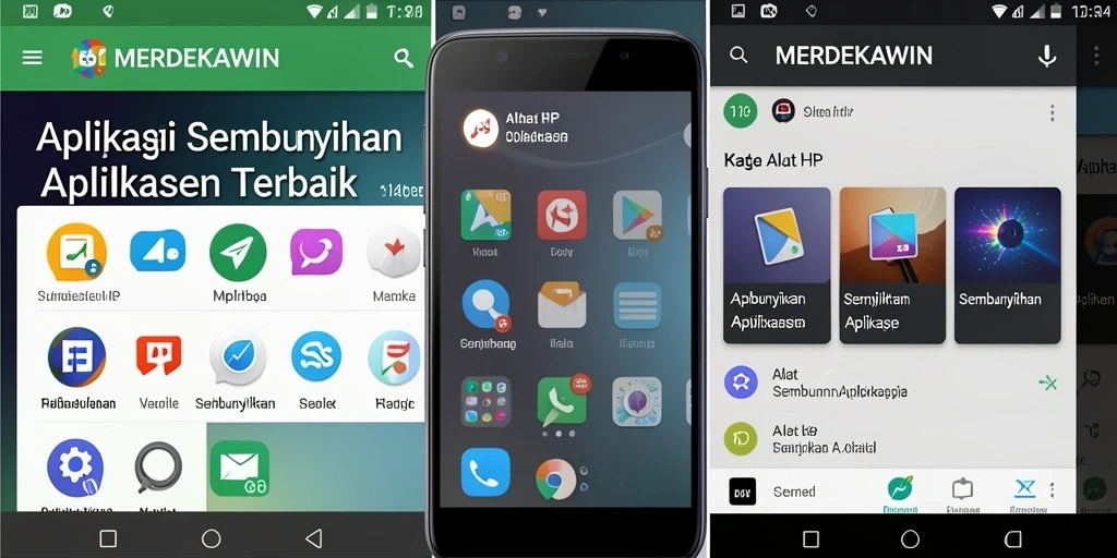 Tampilan antarmuka MERDEKAWIN yang sederhana dan fungsional.