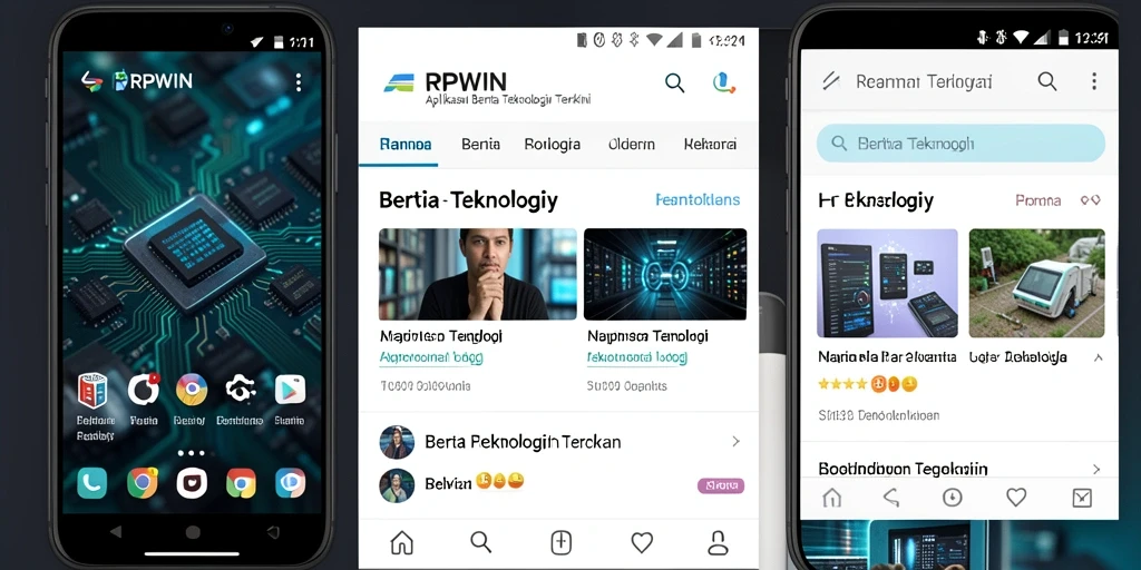 Tampilan antarmuka RPWIN yang modern dan menarik.
