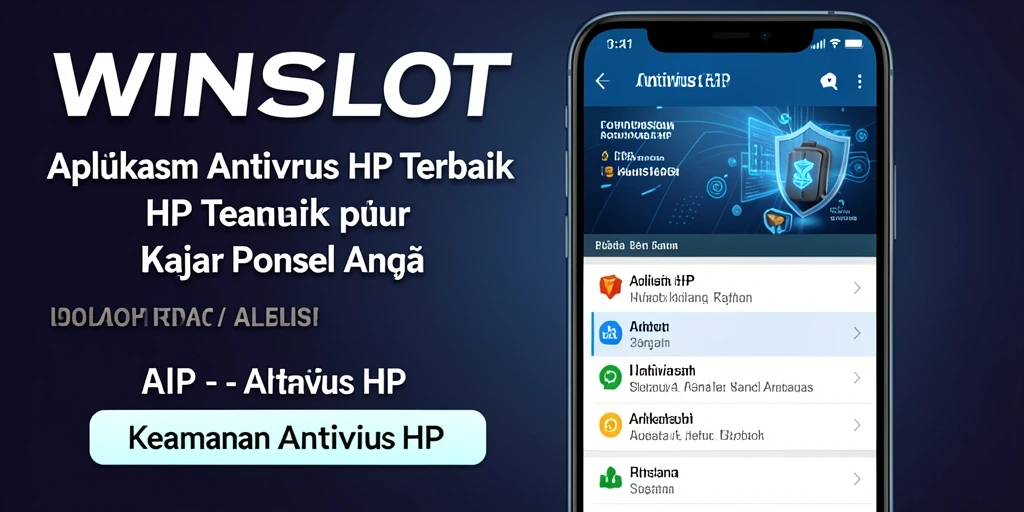 Tampilan antarmuka WINSLOT yang sederhana dan informatif.